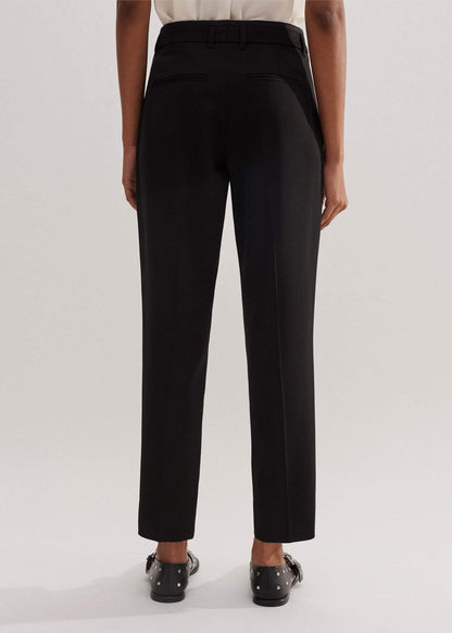 Black Slim Crop Forever Tux Pant | Woven Pants