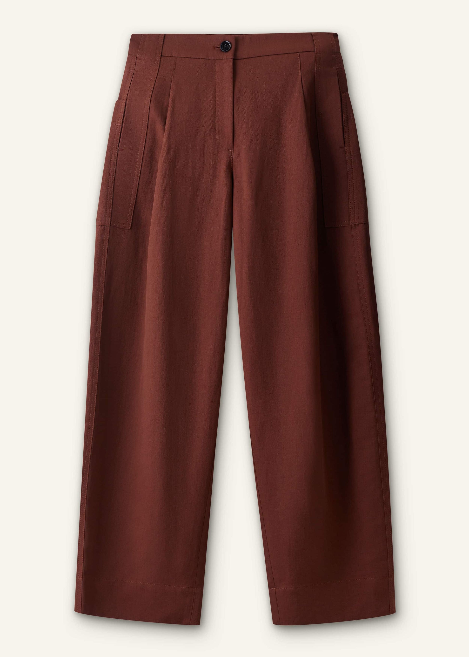 Cinnamon Brown Extreme Taper Pant