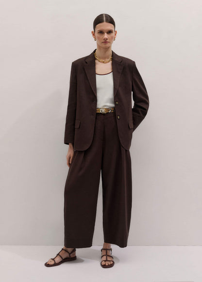 Brown Extreme Taper Pant
