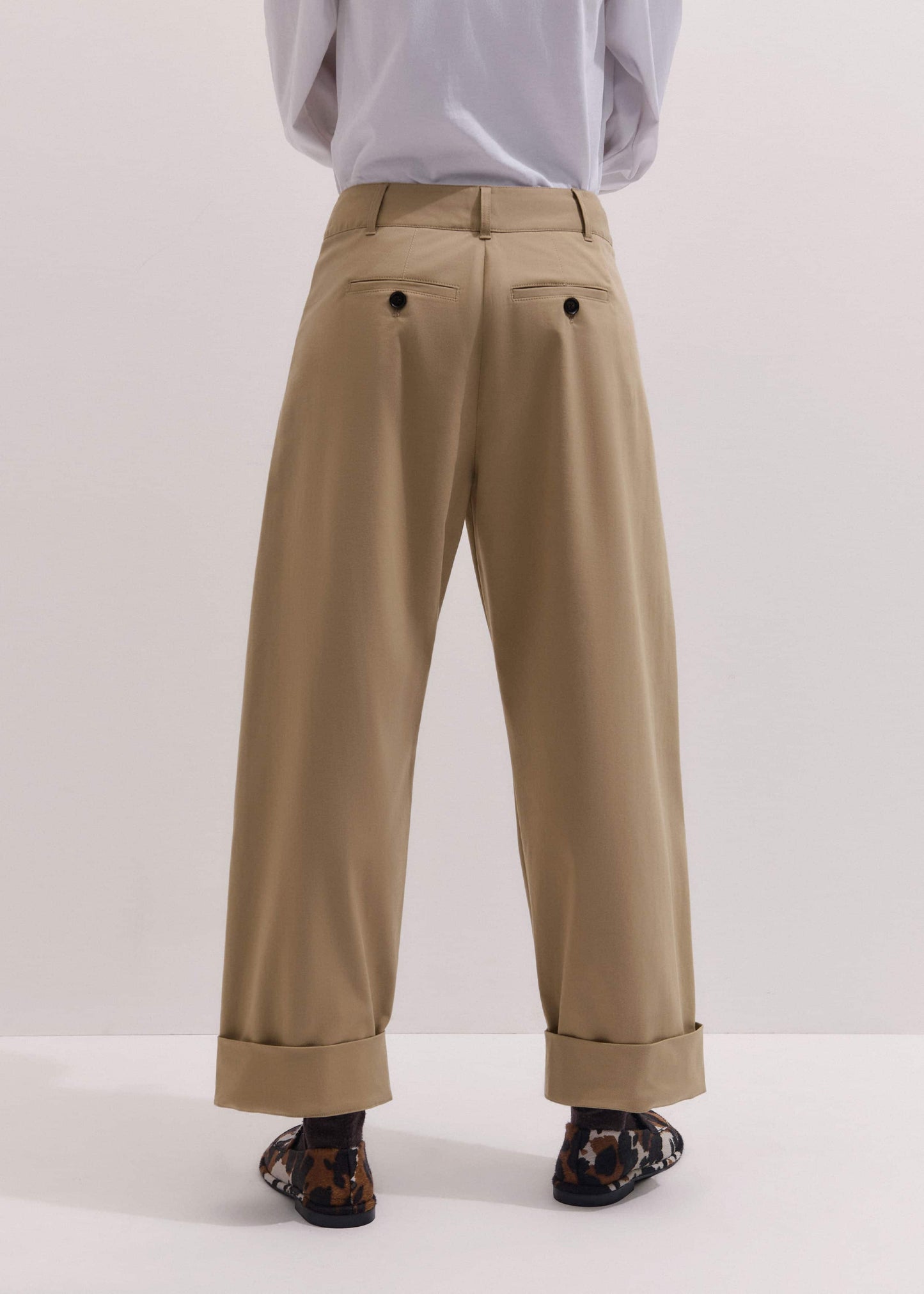 Brown Clever Tapered Chino