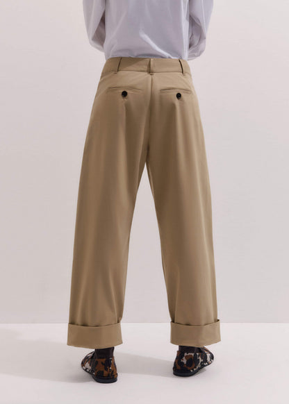 Brown Clever Tapered Chino