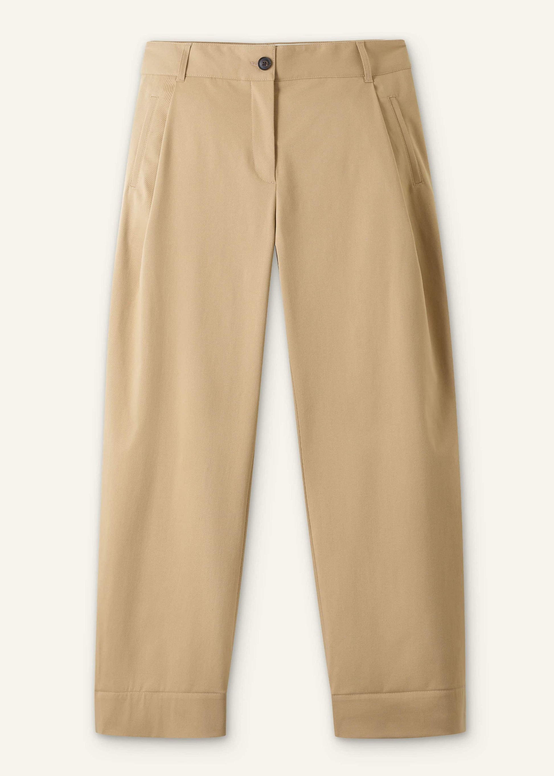 Brown Clever Tapered Chino
