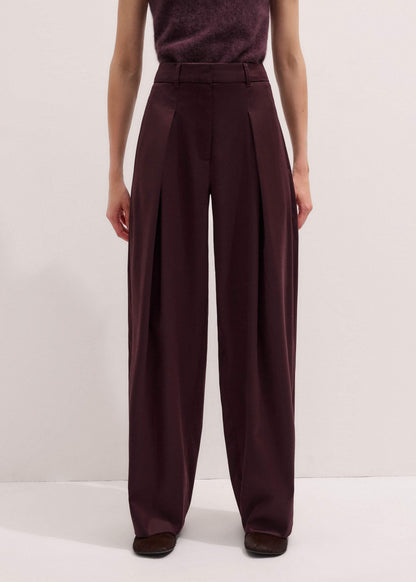 Red Tapered Pant
