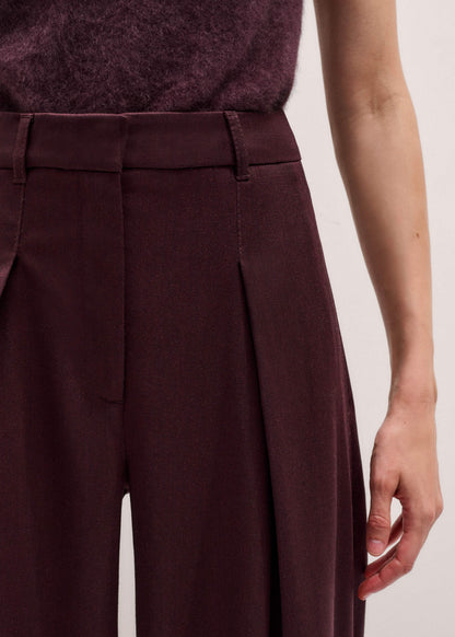 Red Tapered Pant
