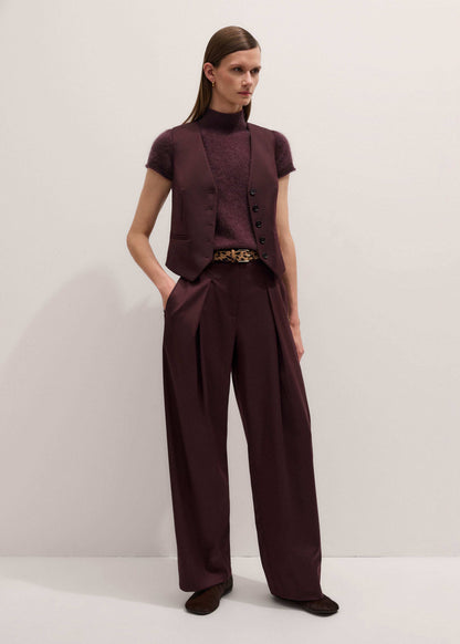 Red Tapered Pant