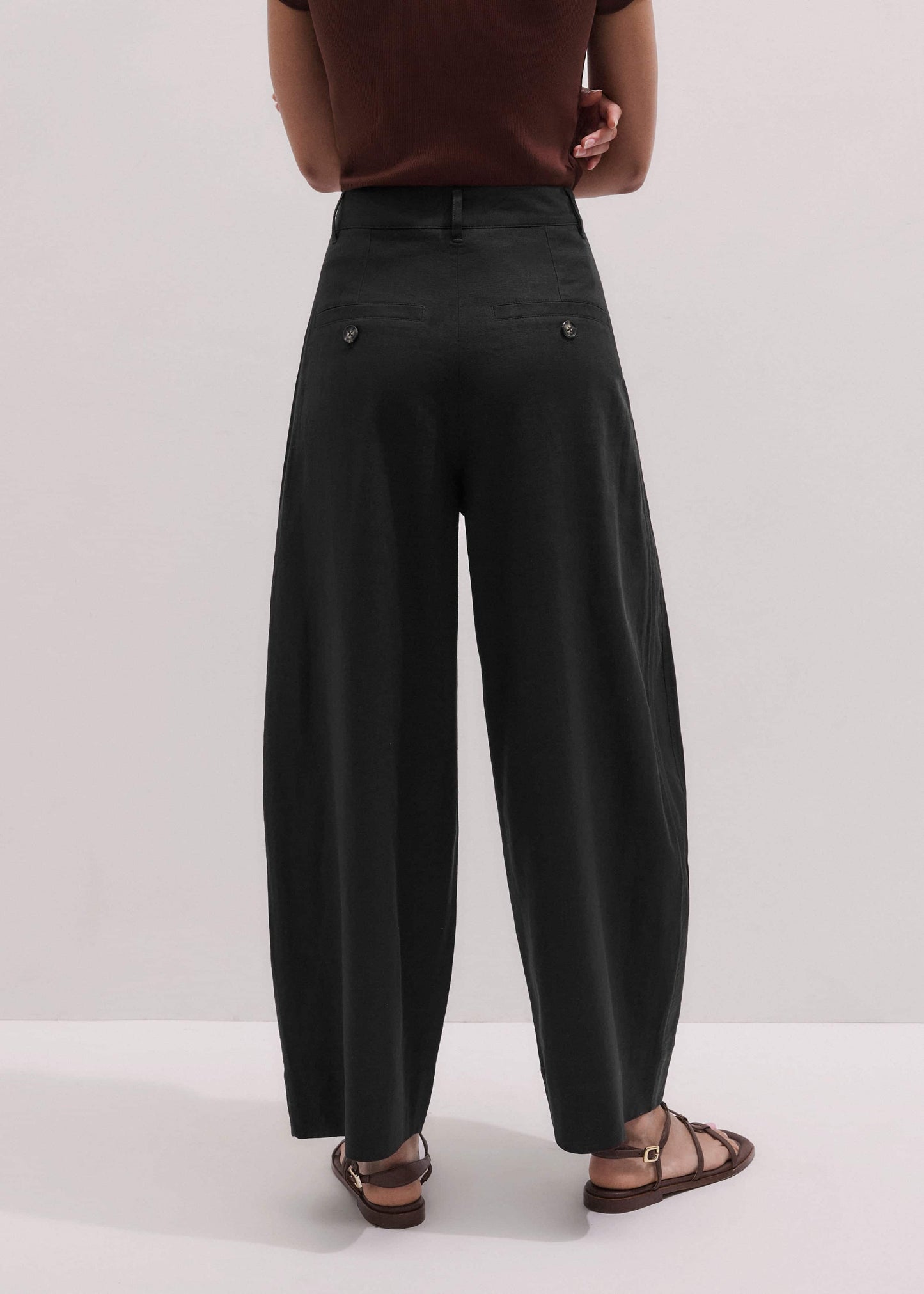 Black Extreme Taper Pant