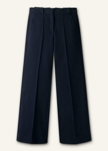 Navy Tailored Leg Elongator Pant