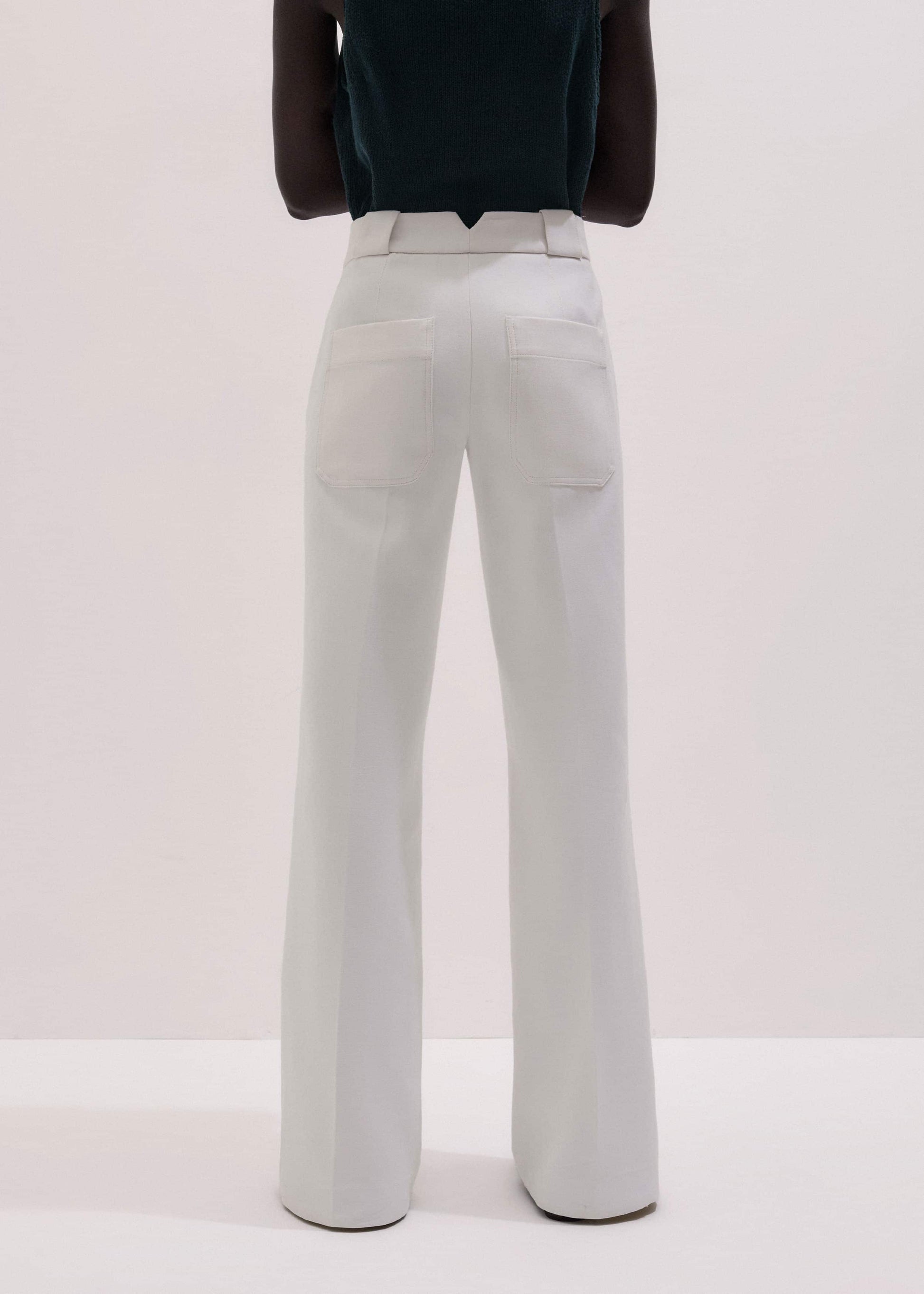 Ivory Everyday Leg Elongator Pant