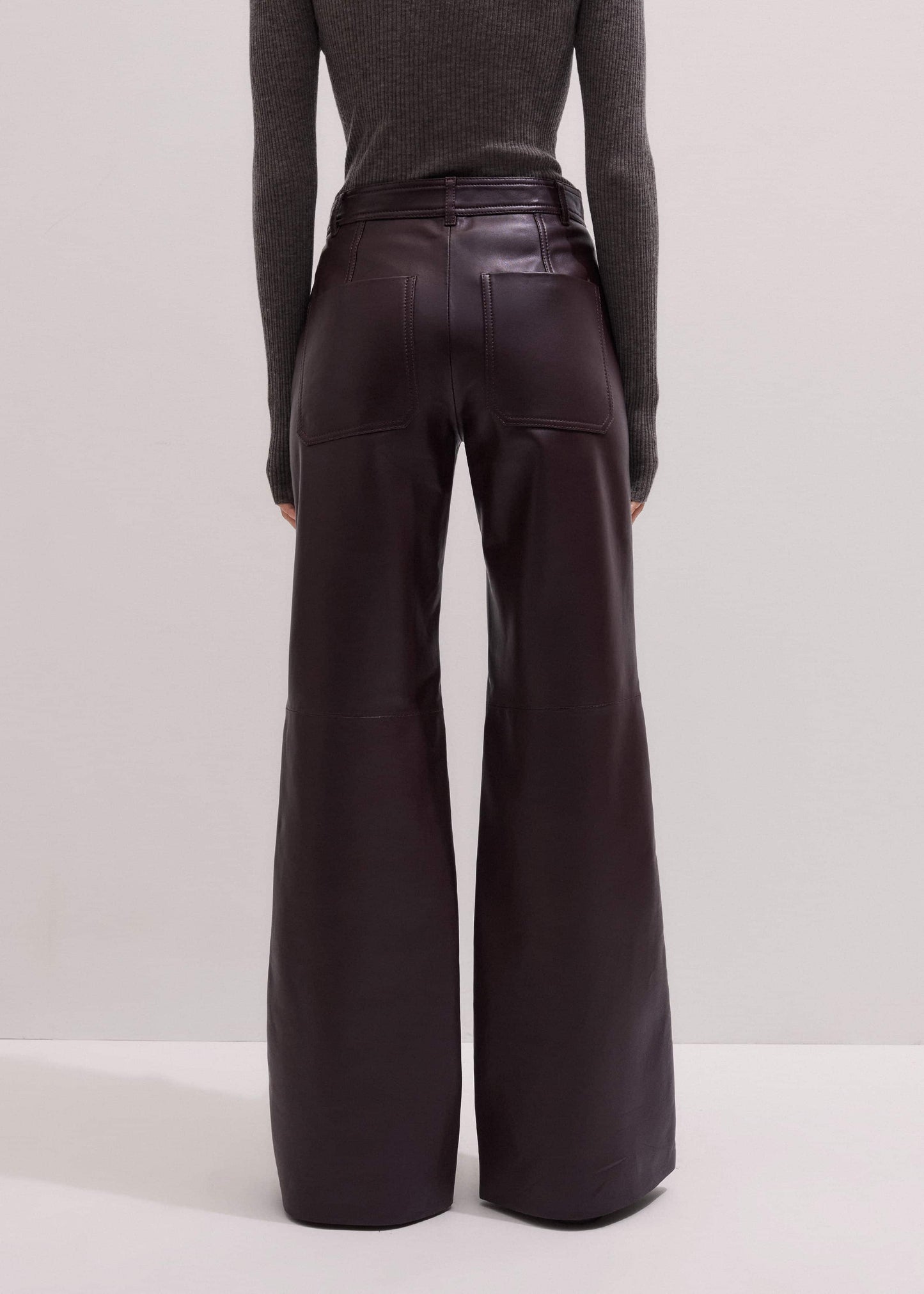 Red Boot Cut Pant