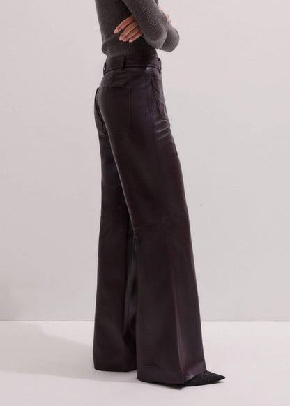 Red Boot Cut Pant