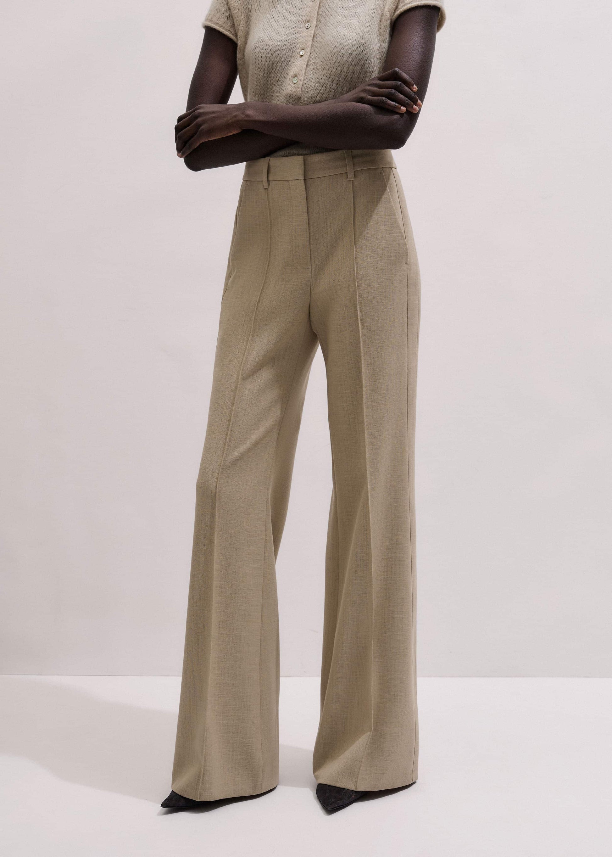Sand Tailored Leg Elongator Pant