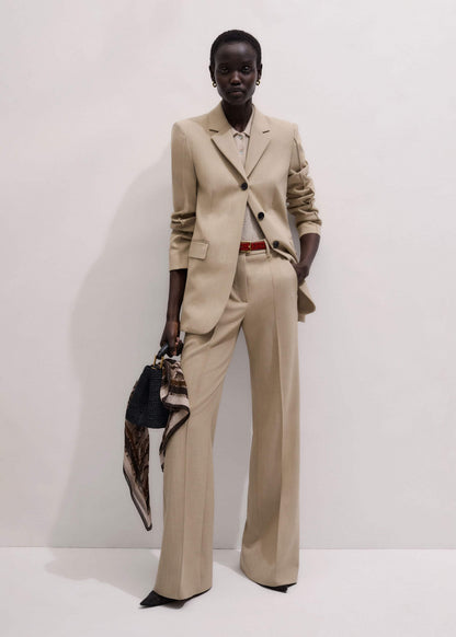 Sand Tailored Leg Elongator Pant