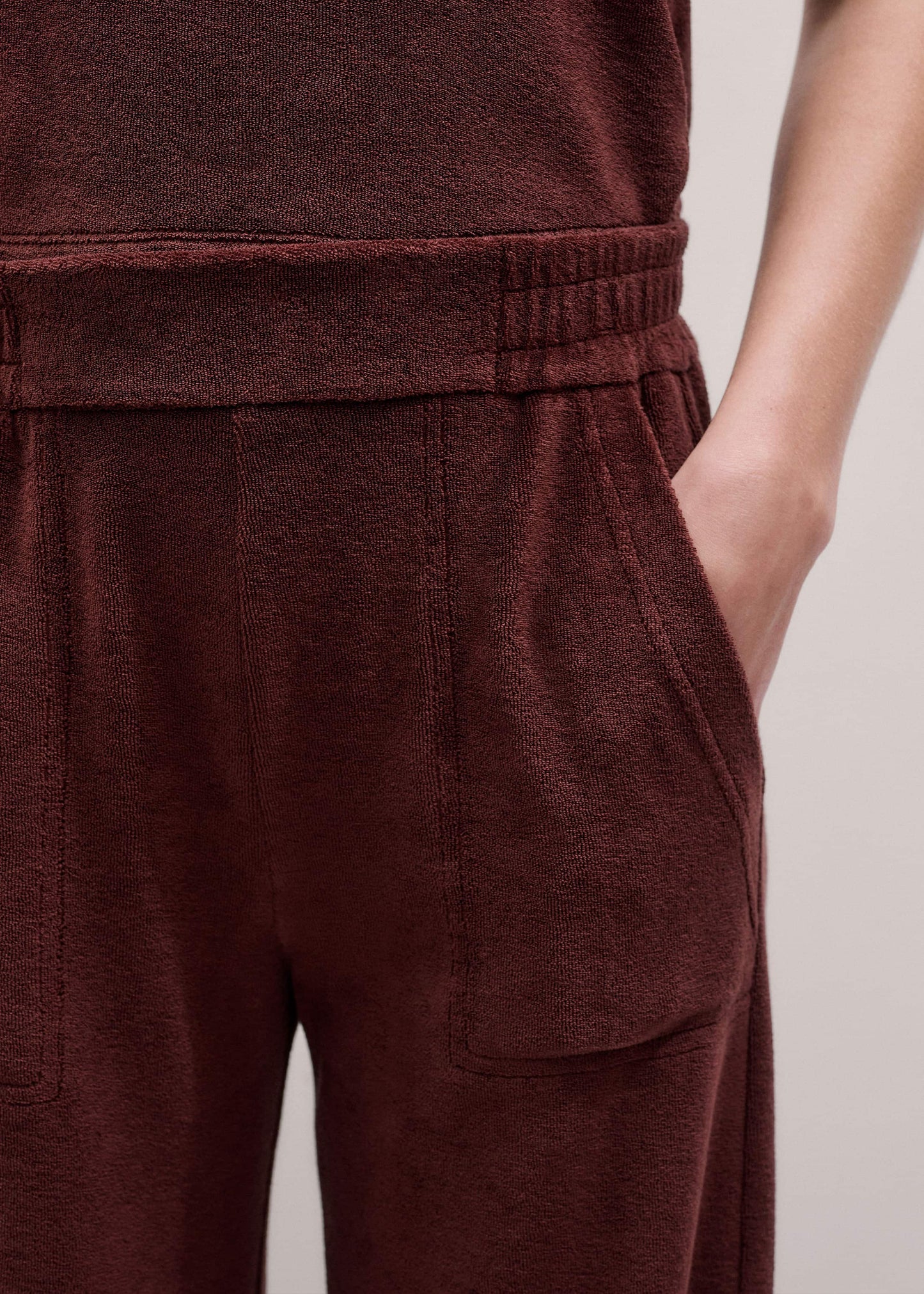 Cinnamon Brown Relaxed Sweatpant