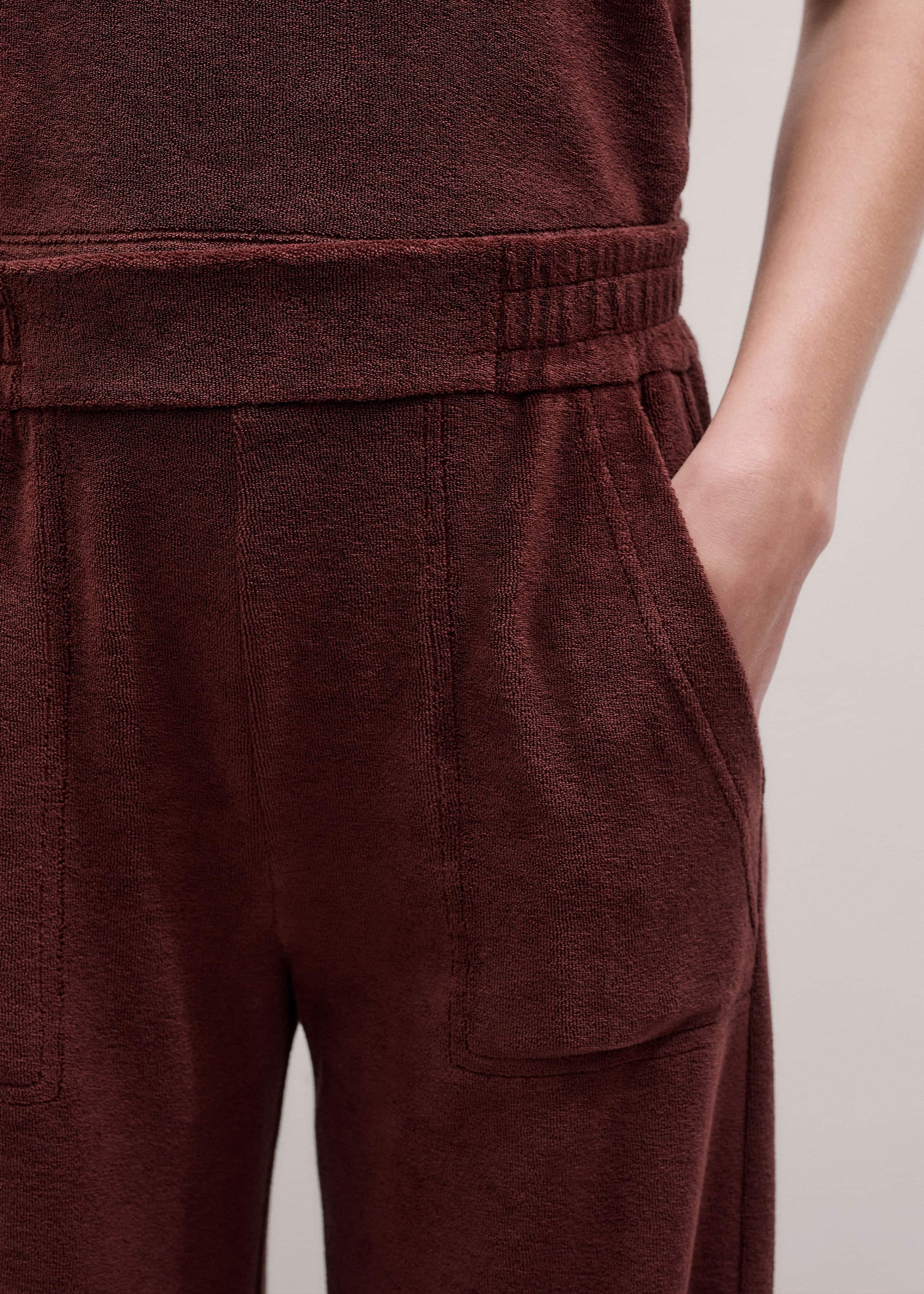 Cinnamon Brown Relaxed Sweatpant