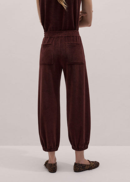Cinnamon Brown Relaxed Sweatpant