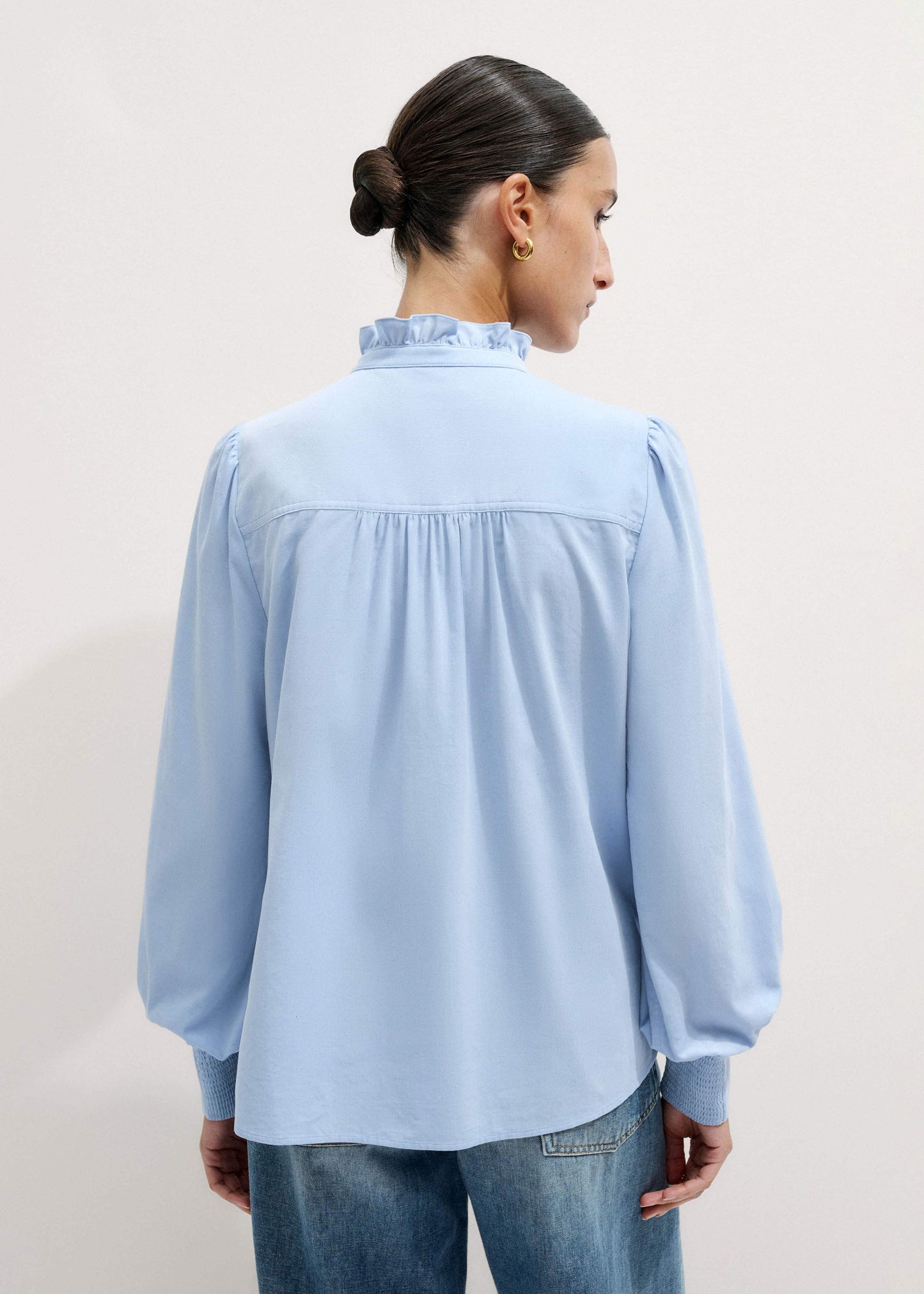 Blue Winter Blouse