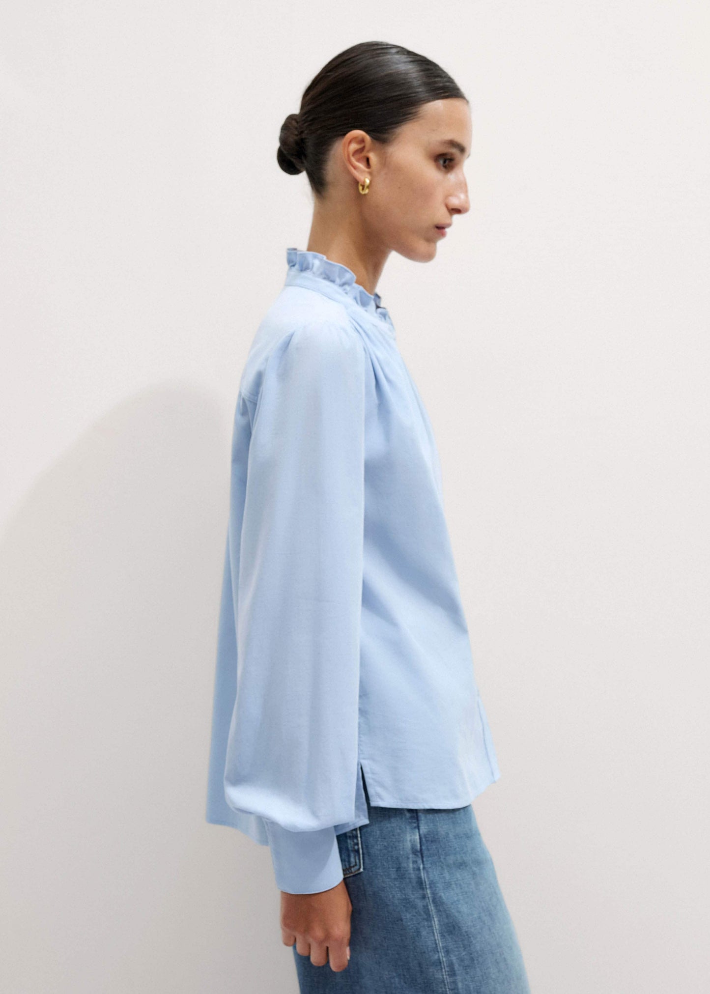 Blue Winter Blouse