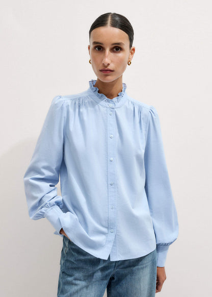 Blue Winter Blouse