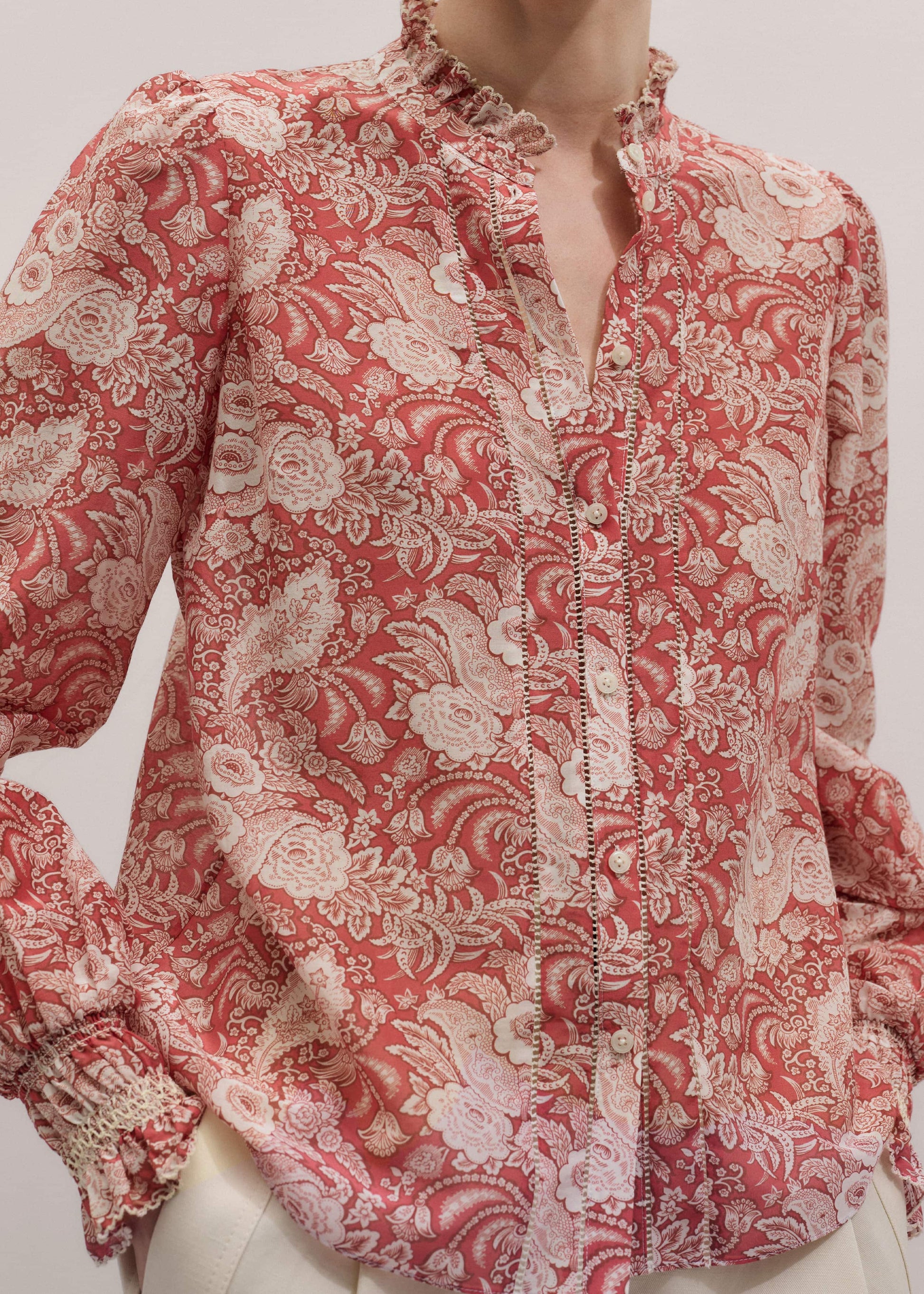 Pink Relaxed Blouse