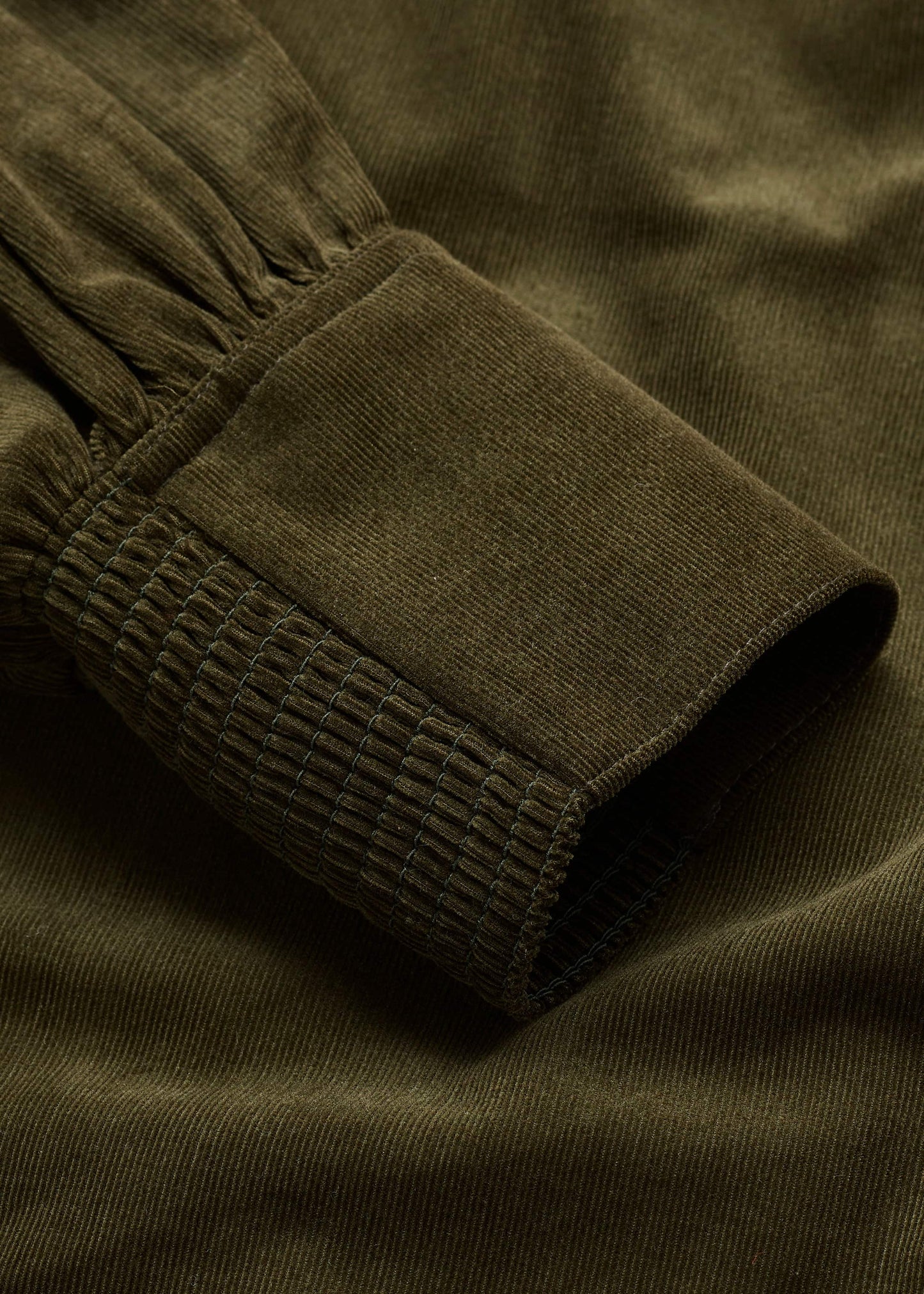 Olive Green Winter Blouse