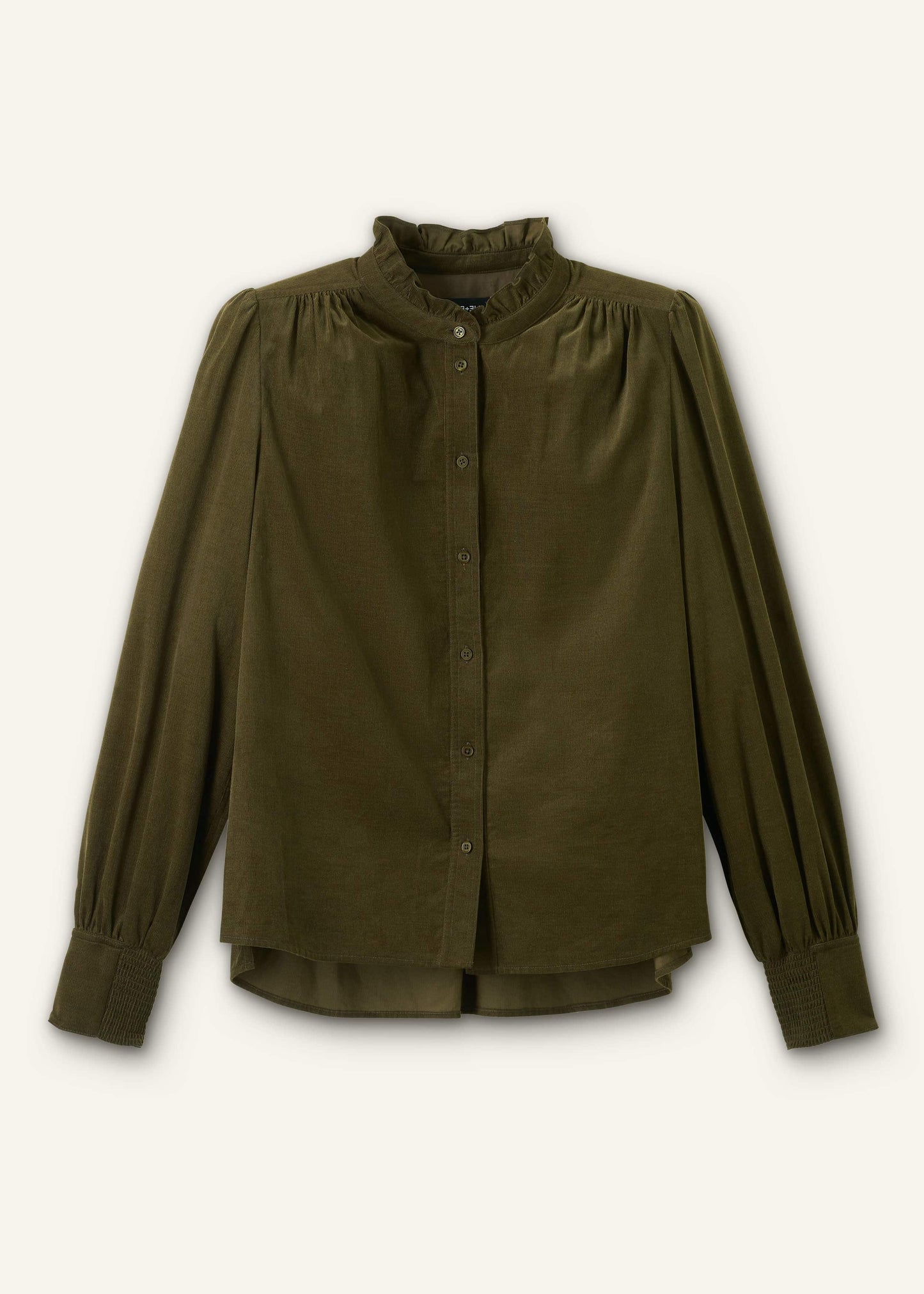 Olive Green Winter Blouse