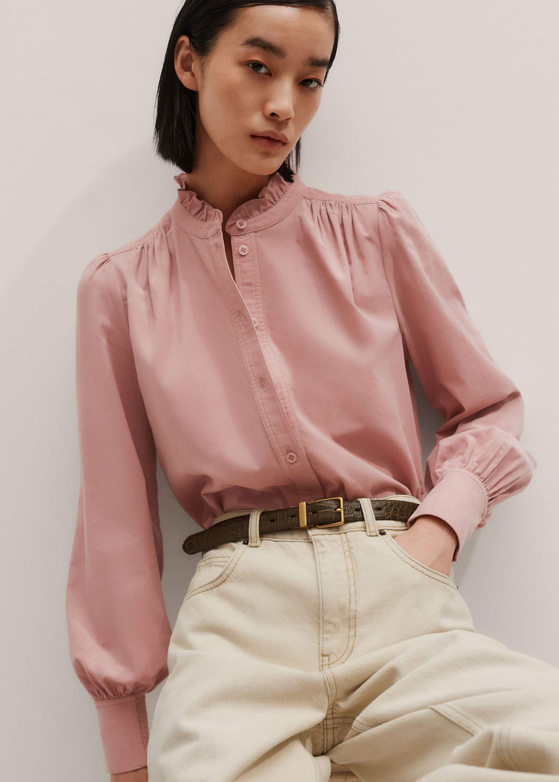 Pink Winter Blouse
