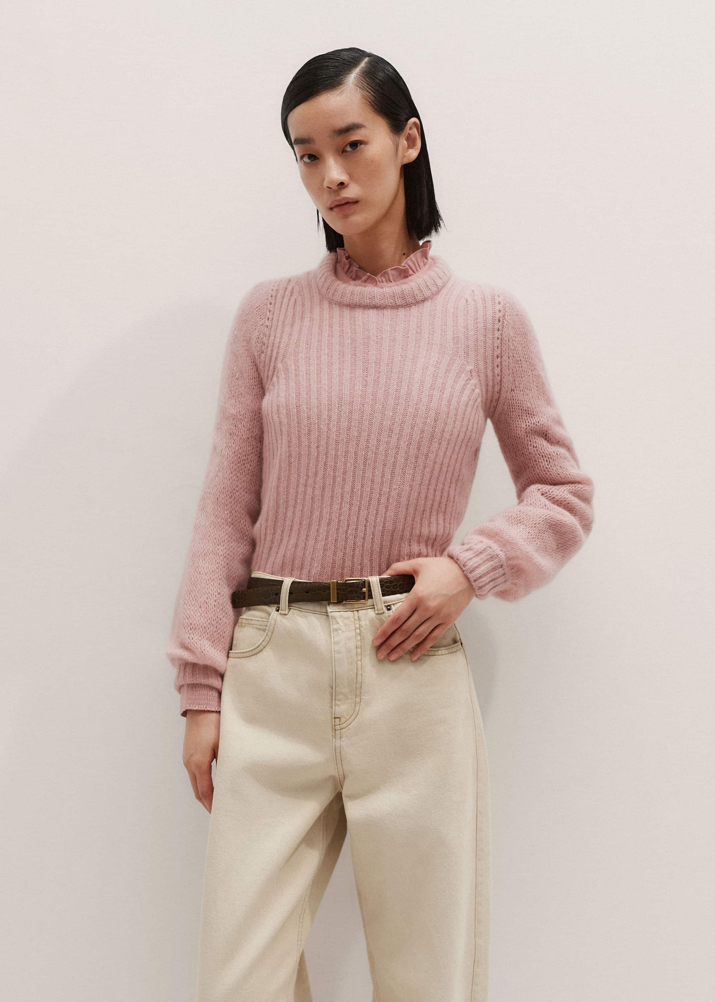 Pink Winter Blouse