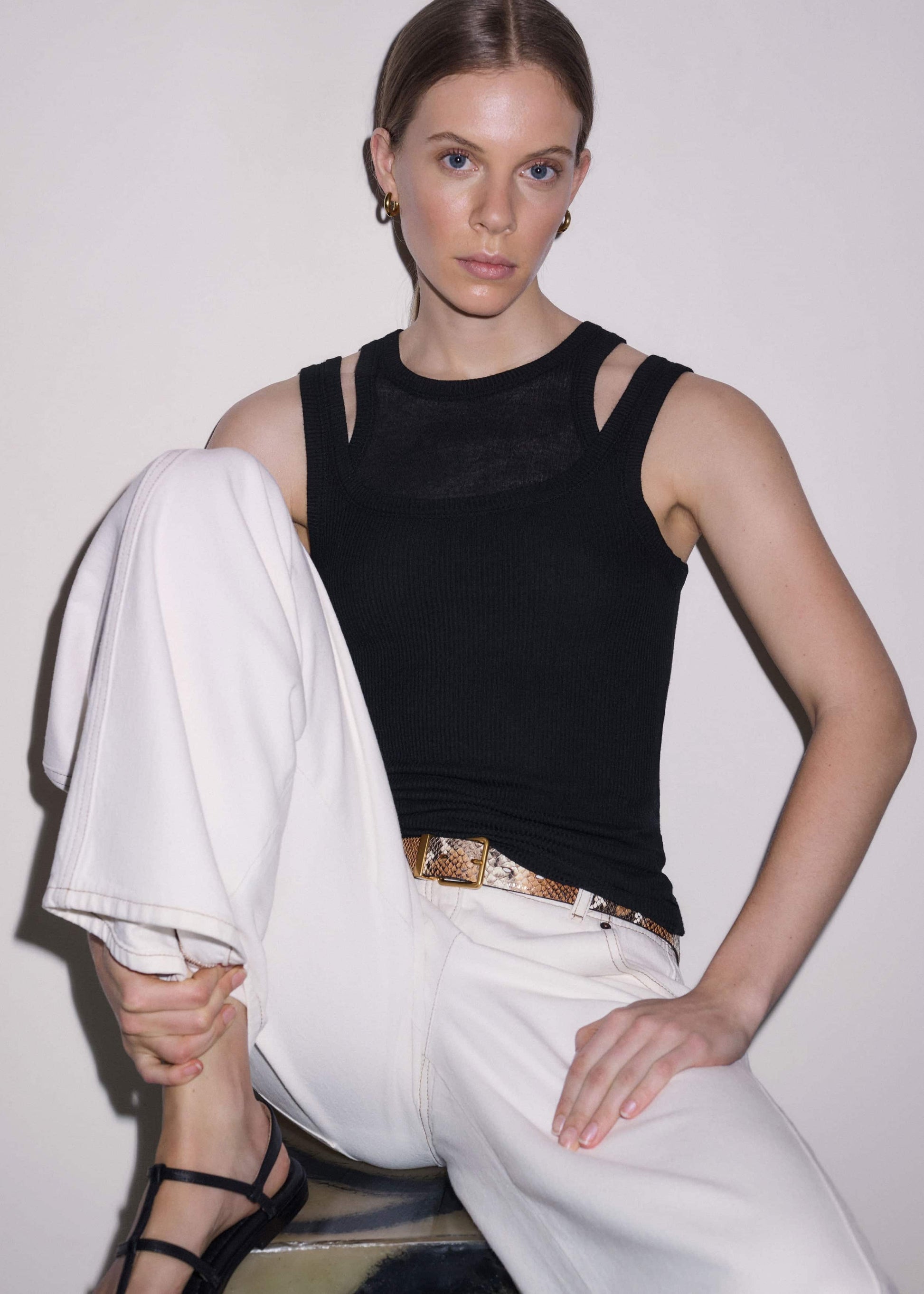 Black 2-in-1 Vest