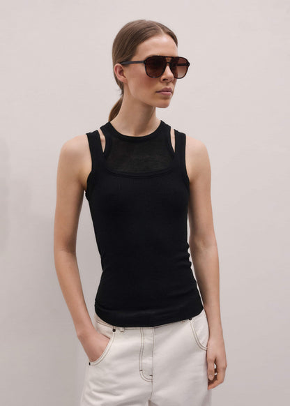 Black 2-in-1 Vest
