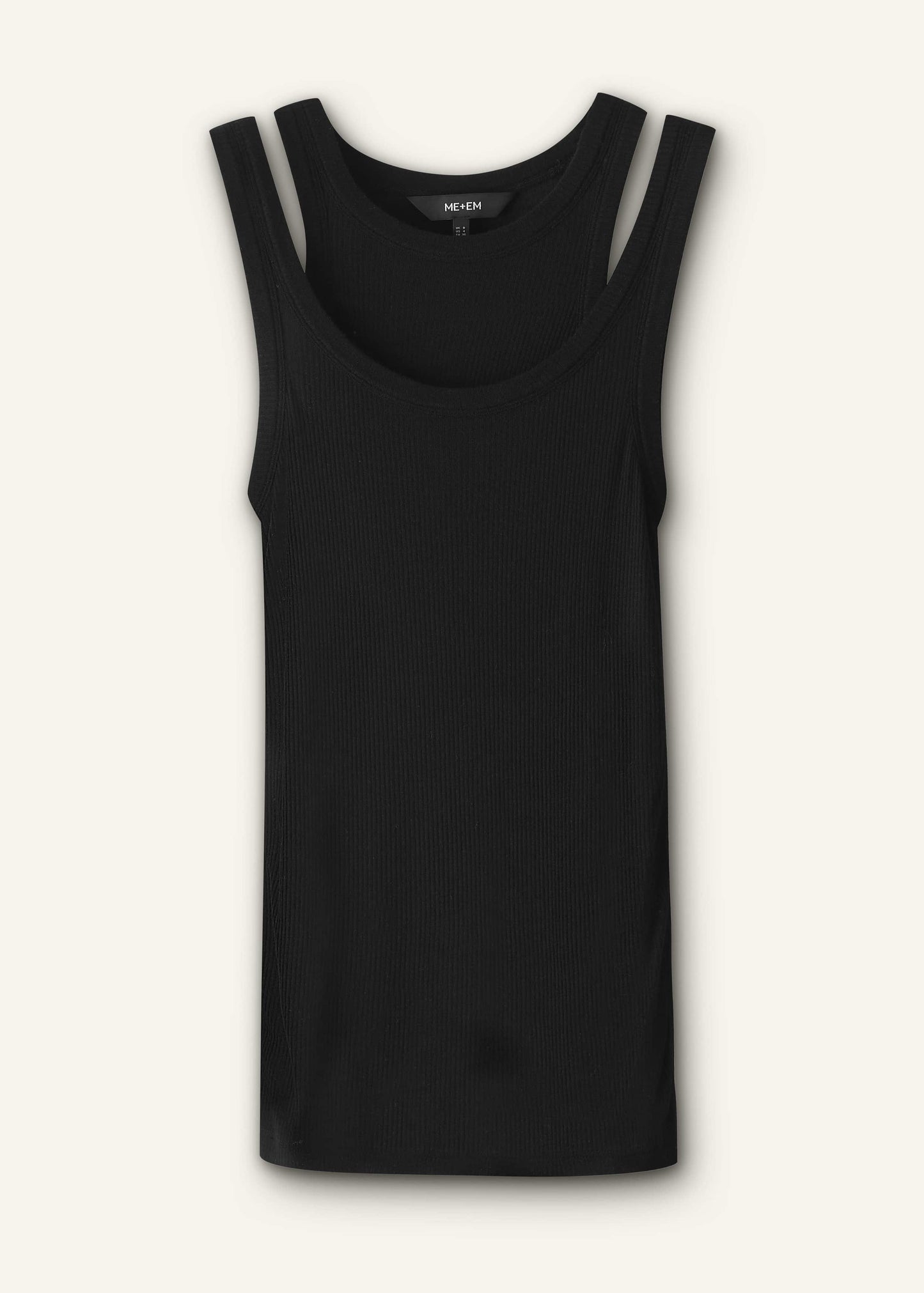 Black 2-in-1 Vest
