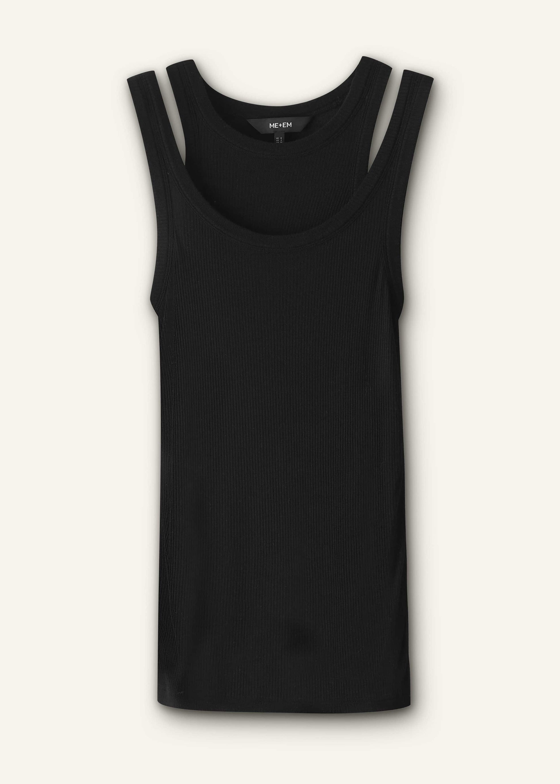 Black 2-in-1 Vest