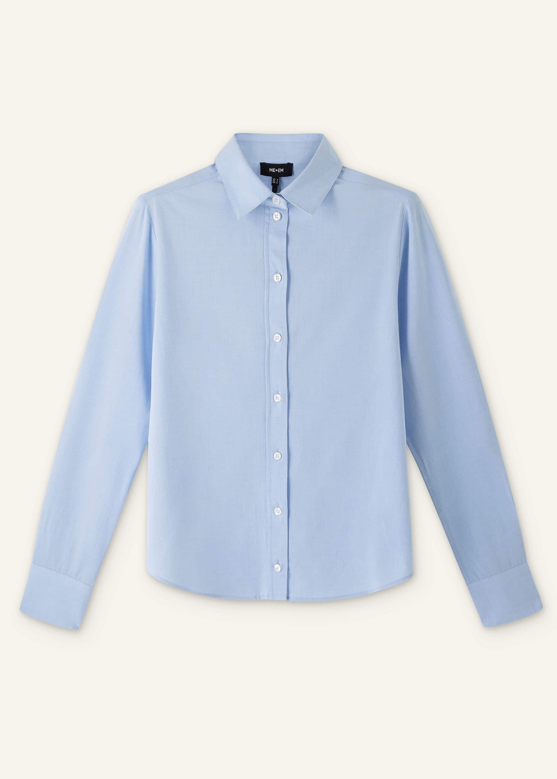 Blue Travel Layering Shirt