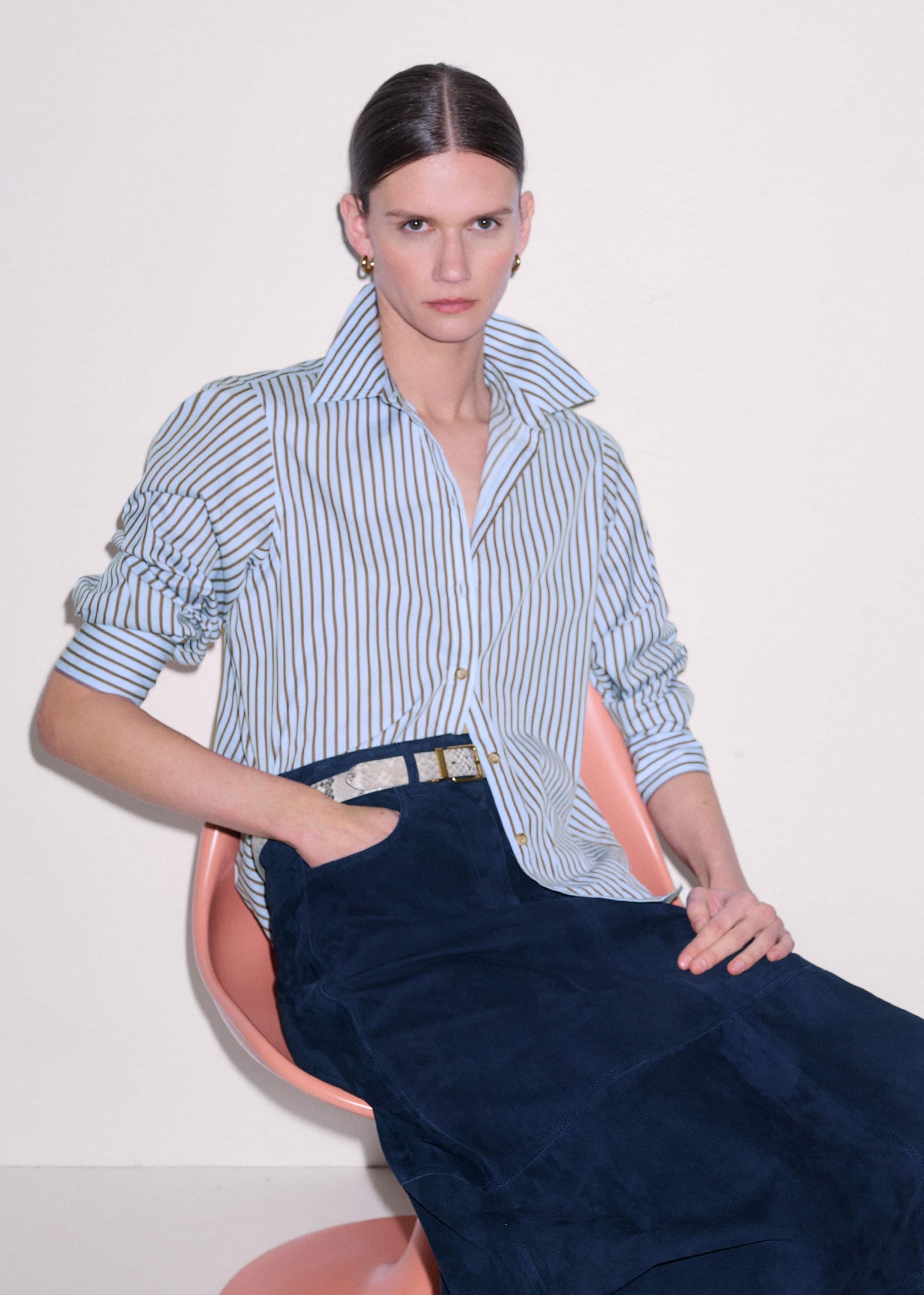 Blue Stripe Relaxed Forever Shirt