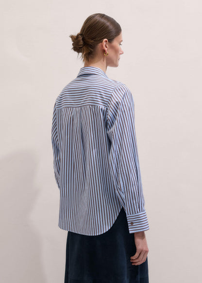 Blue Stripe Relaxed Forever Shirt
