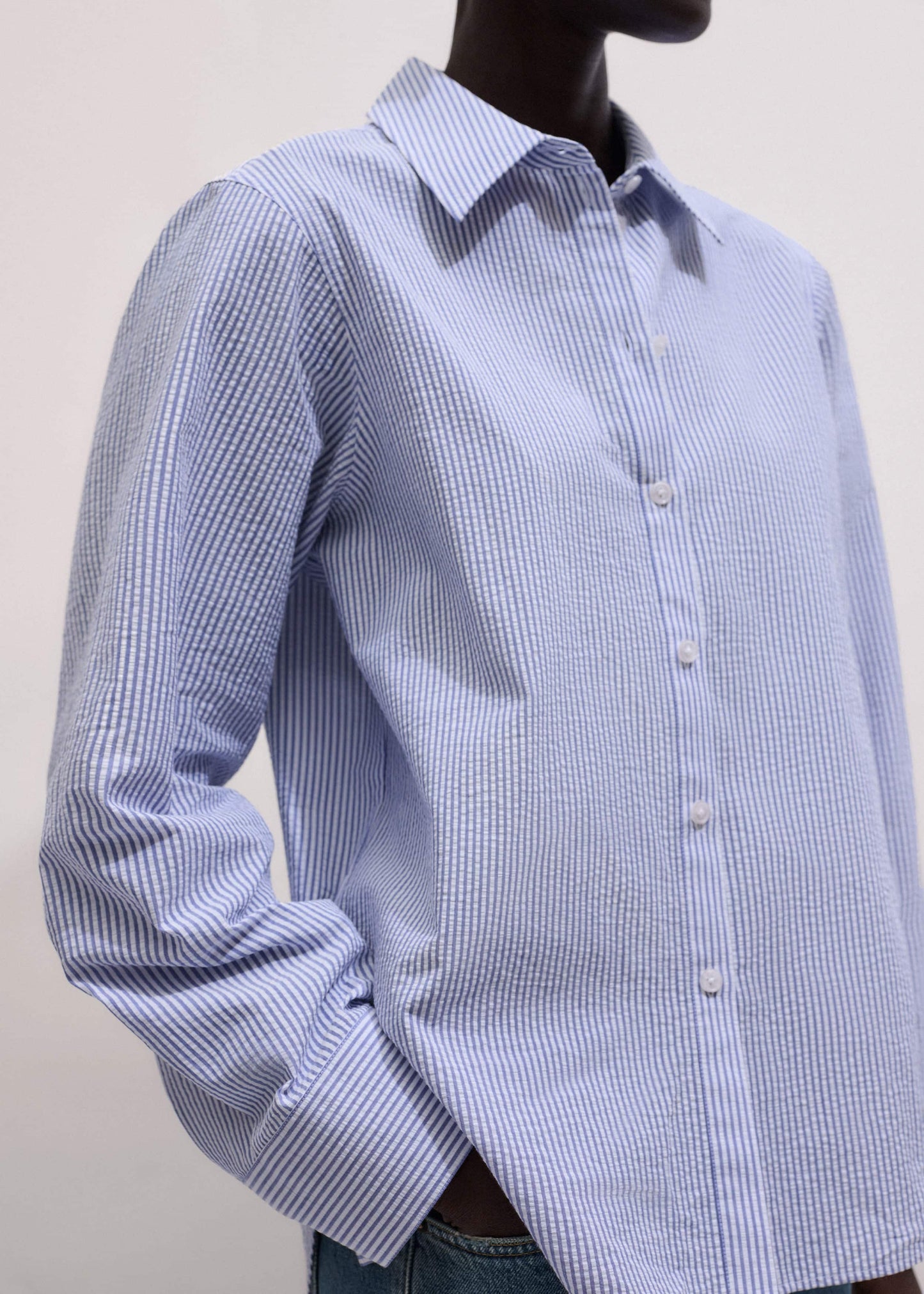 Blue Stripe Relaxed Forever Shirt