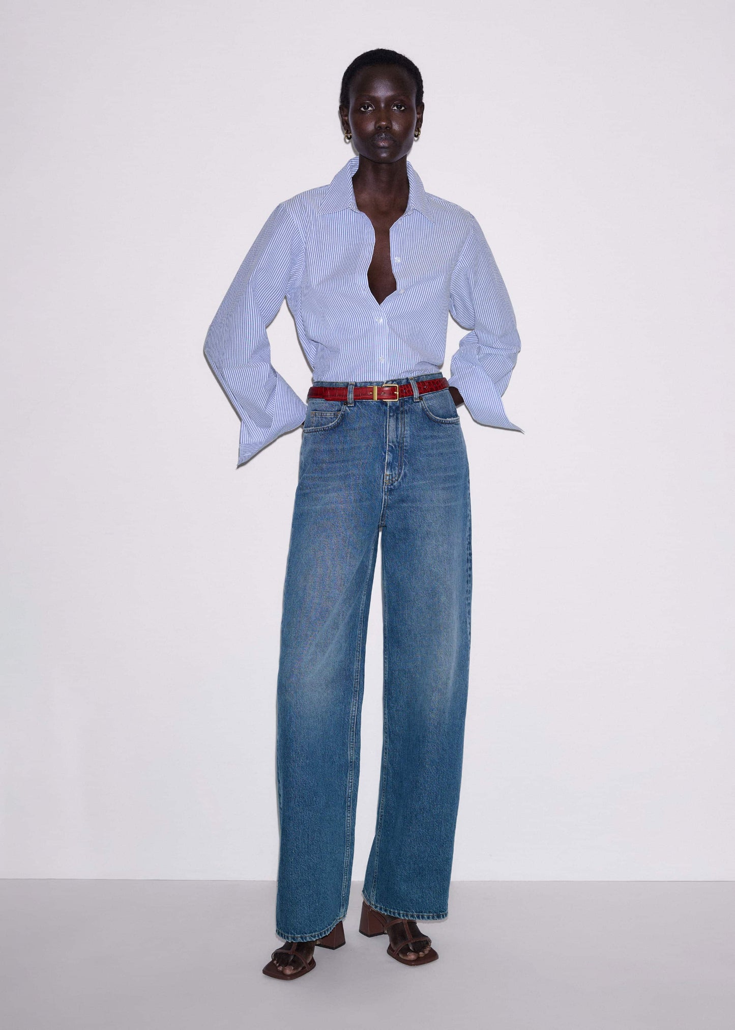 Blue Stripe Relaxed Forever Shirt