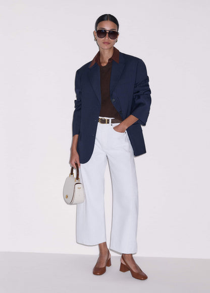 Cinnamon Brown Turn-Up Cuff Shirt