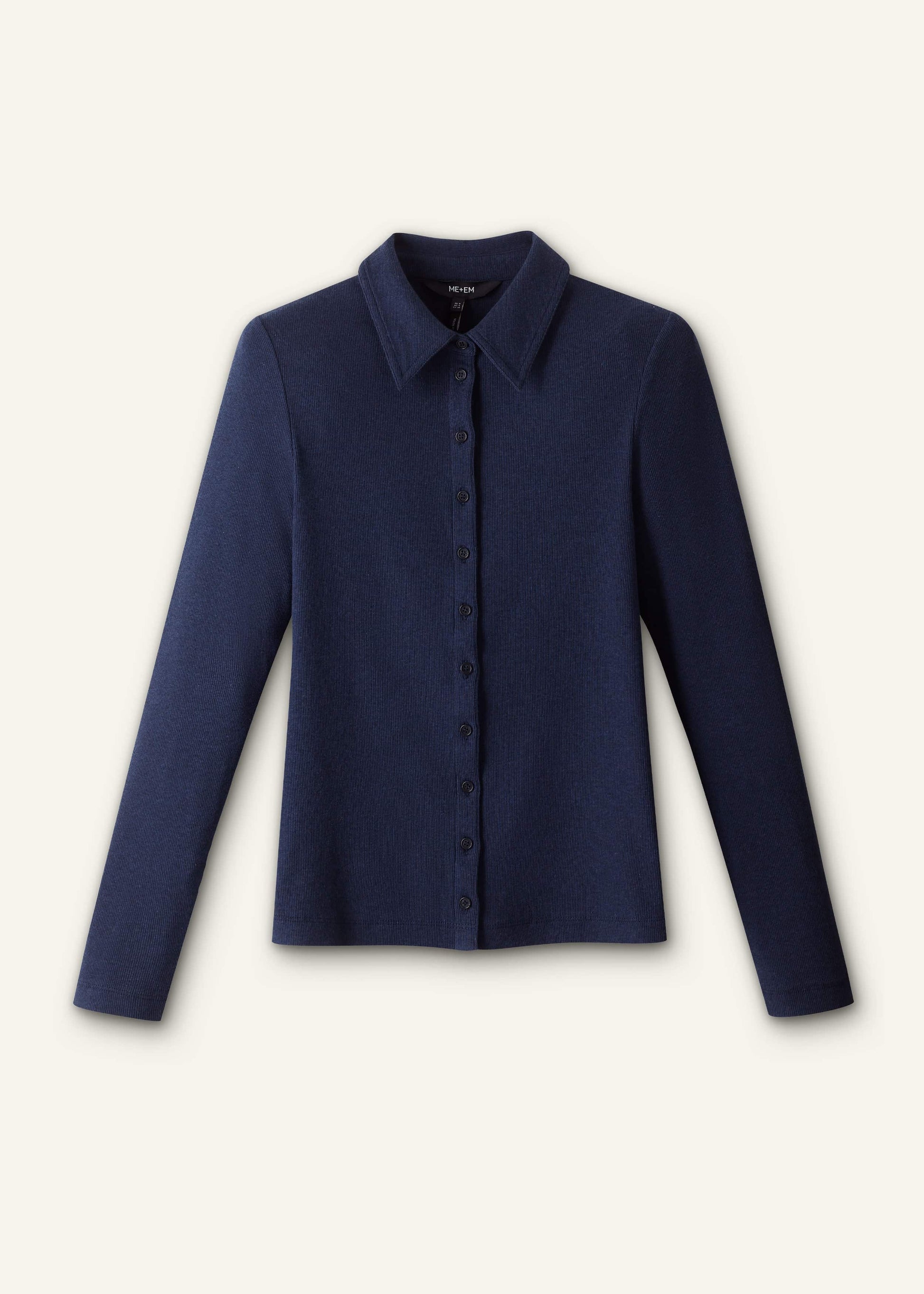 Navy Perfect Basic Shirt