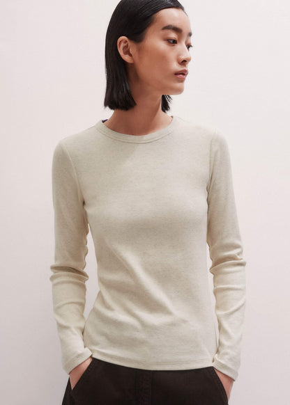 Cream Perfect Basic Top