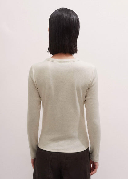 Cream Perfect Basic Top