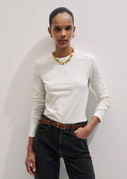 Cream Warm Touch Top