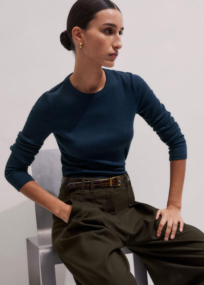 Navy Perfect Basic Top