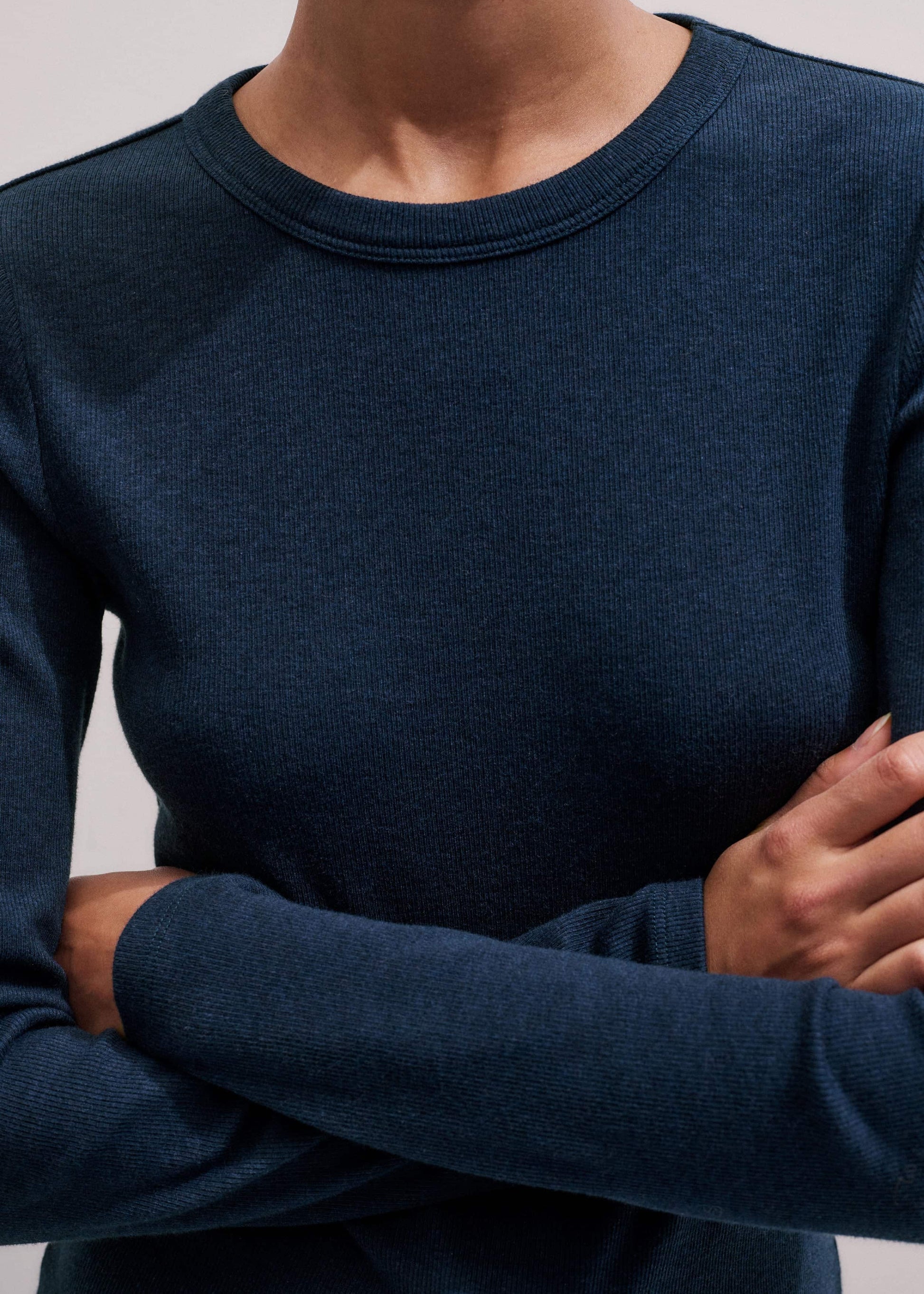 Navy Perfect Basic Top