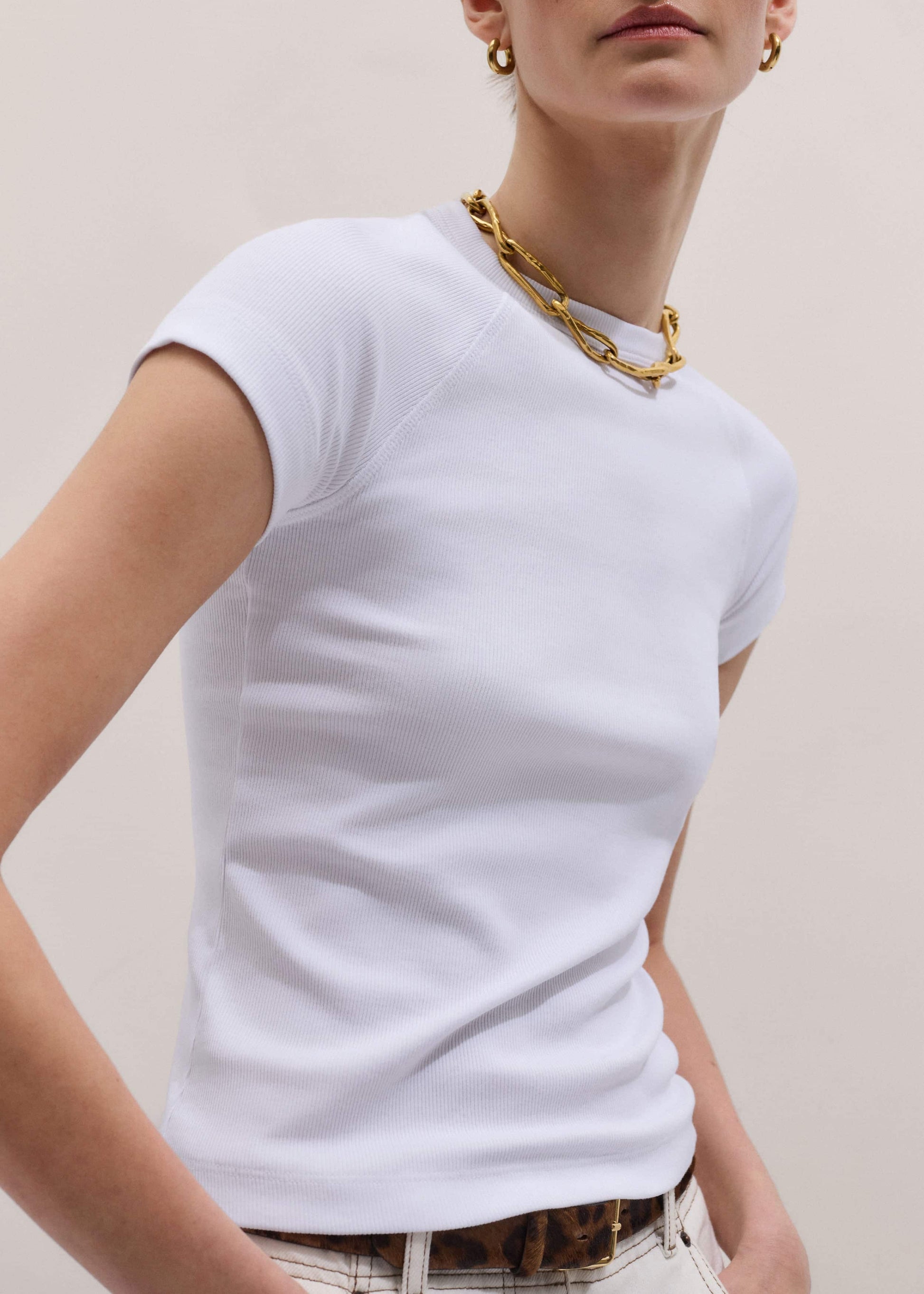 White Ultimate Raglan Tee