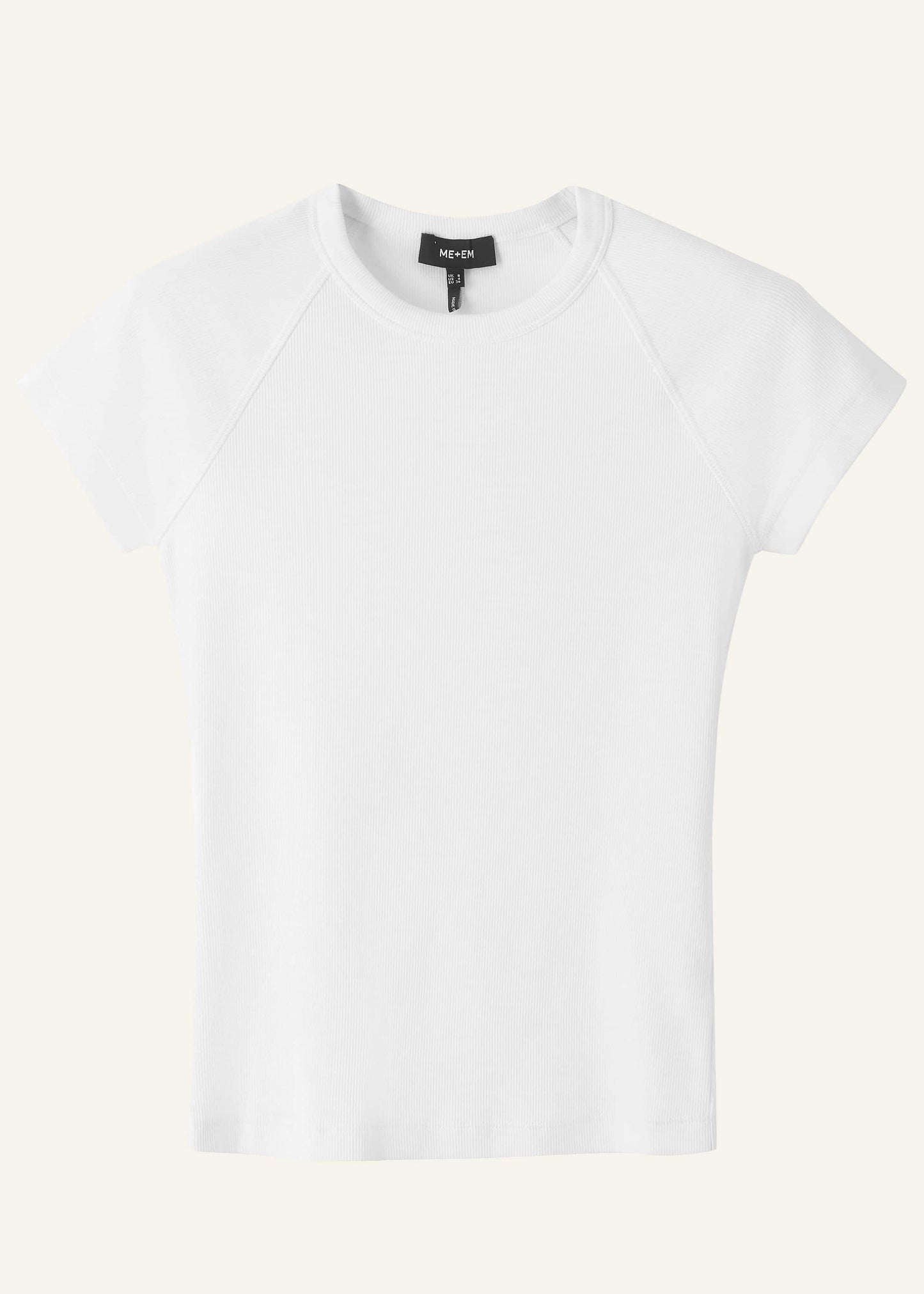 White Ultimate Raglan Tee