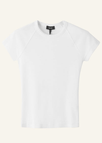 White Ultimate Raglan Tee