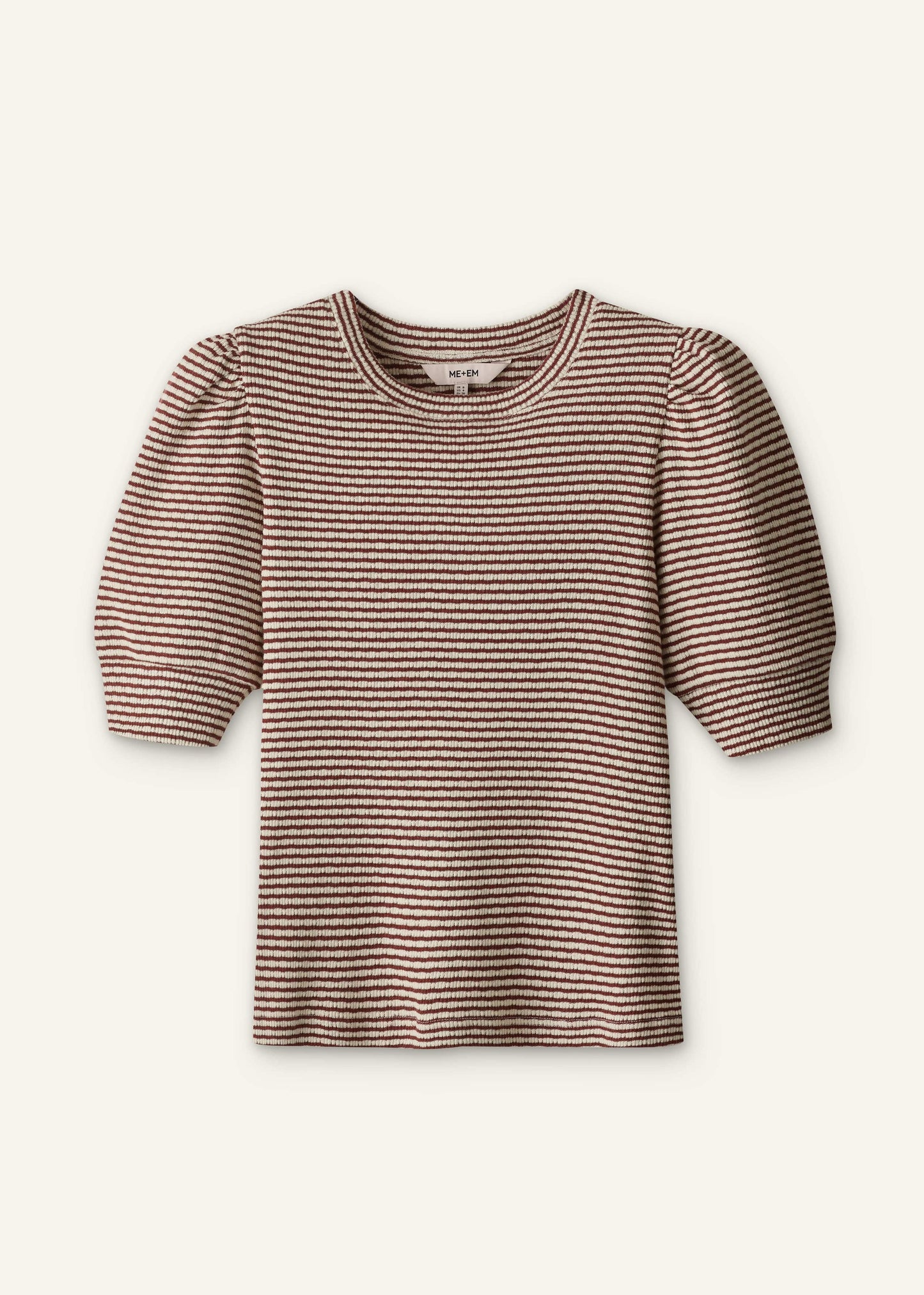 Cinnamon Brown Feminine Sleeve Tee