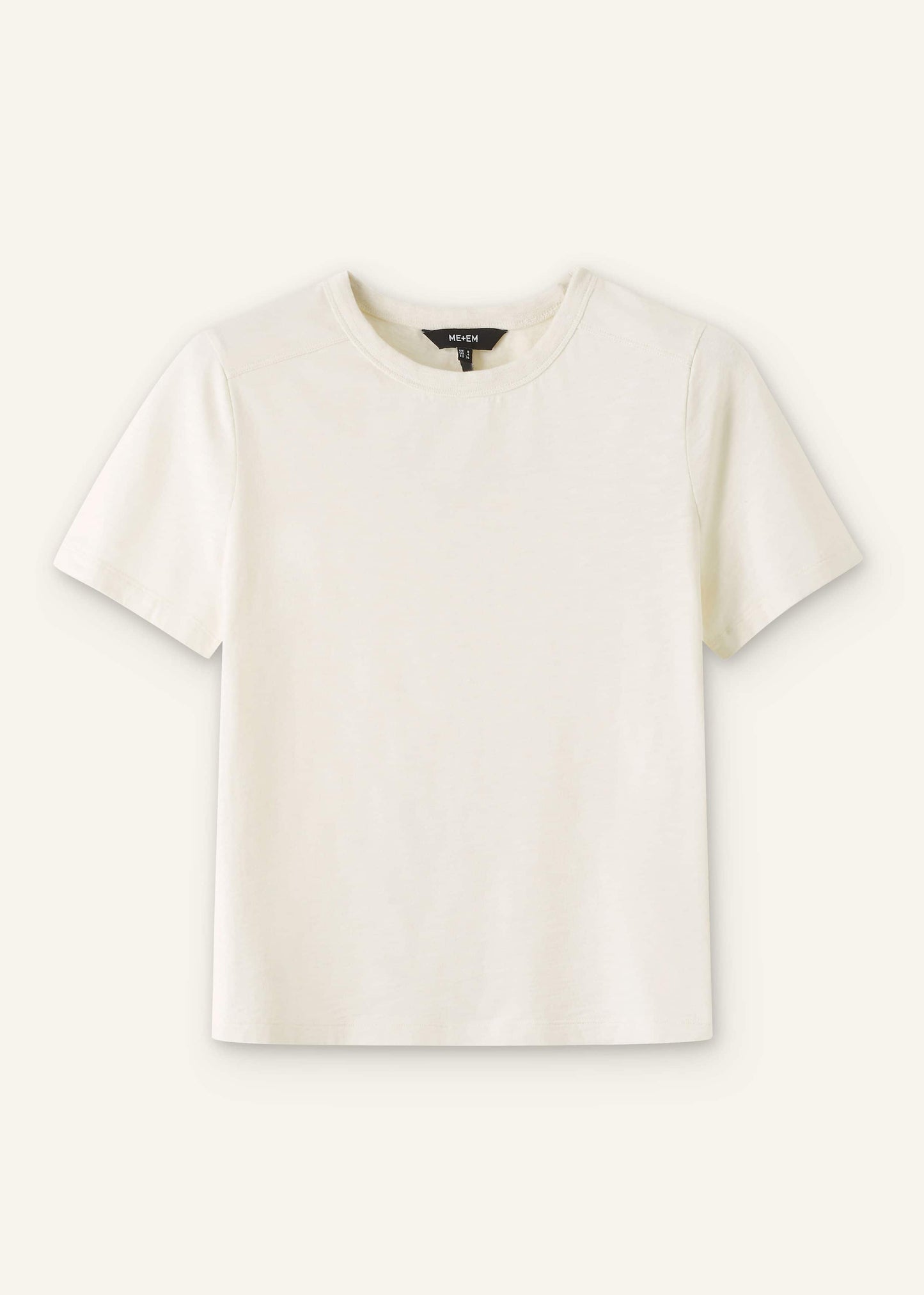 Cream Warm Touch Tee