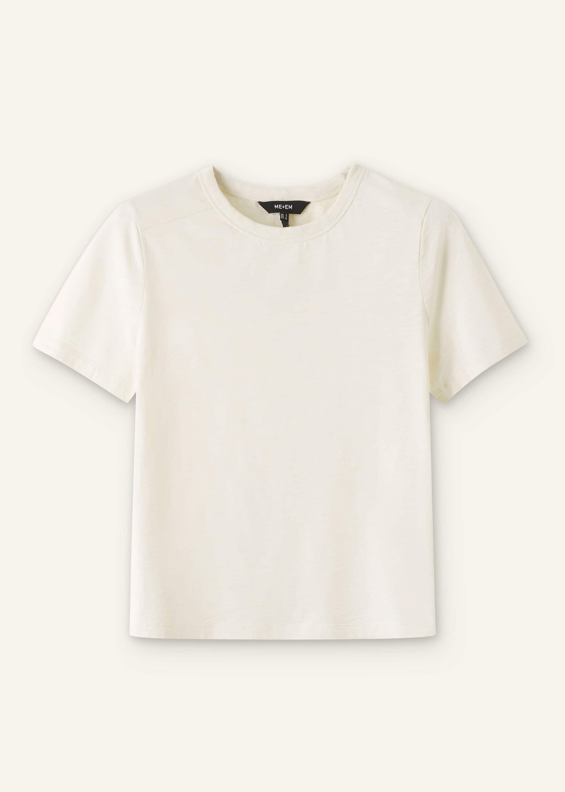 Cream Warm Touch Tee