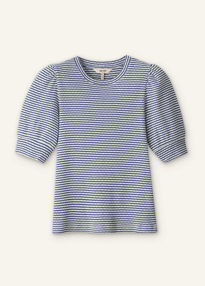 Blue Feminine Sleeve Tee